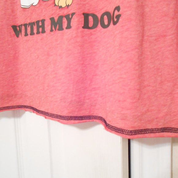 Disney I Just Wanna Be With My Dog Short Sleeve Tee - Picture 5 of 6